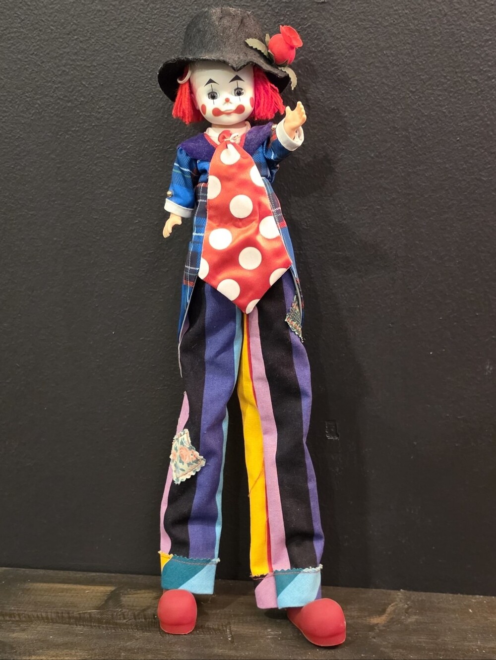 Madame Alexander Stilts Clown Doll 320 Americana Vintage 1992 Circus 14"